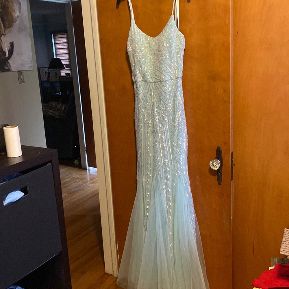Blue Mermaid style Dress